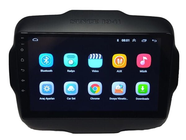 Jeep Renegade Android 9 inch Multimedya 2016-2021 - Görsel 2