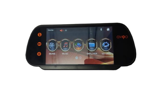 Ayna Kamera 7 İnch Bluetooht USB