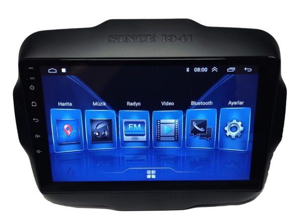 Jeep Renegade Android 9 inch Multimedya 2016-2021 - Görsel 3