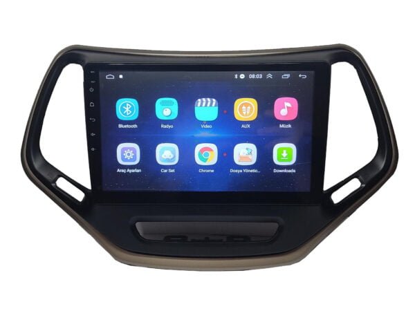 Jeep Cherokee Android 10 inch Multimedya 2013-2014 - Görsel 2
