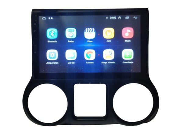 Jeep Wrangler Android 9 inch Multimedya 2009-2017 - Görsel 4