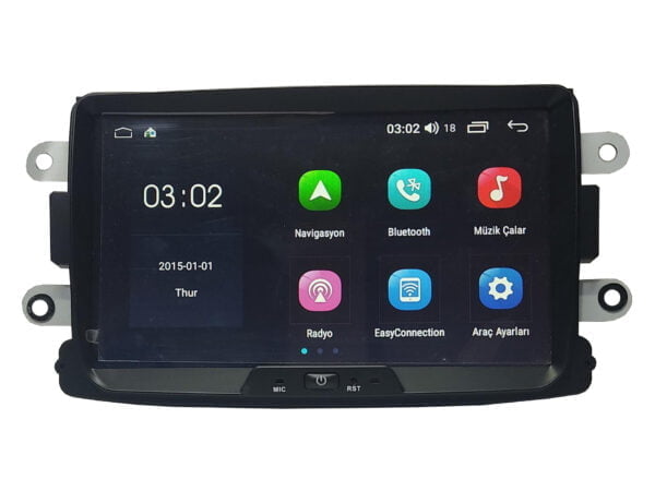 Dacia Lodgy Universal Android 8 inch Multimedya 2013-2021 OEM - Görsel 2