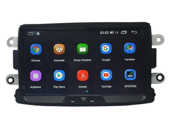 Dacia Lodgy Universal Android 8 inch Multimedya 2013-2021 OEM - Görsel 3