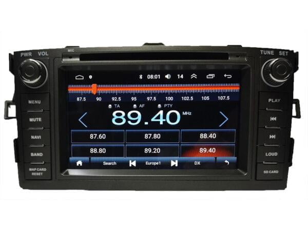 Toyota Auris Android 8 inch  Multimedya 2007-2012 - Görsel 3