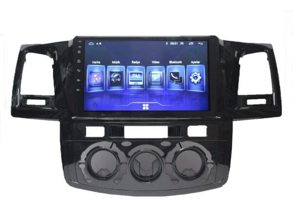 Toyota Hilux Android 9 inch Multimedya Manuel Klima 2008-2015 - Görsel 3