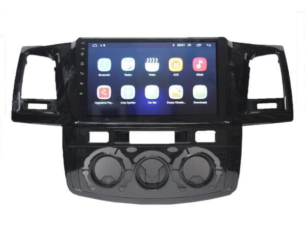 Toyota Hilux Android 9 inch Multimedya Manuel Klima 2008-2015 - Görsel 4