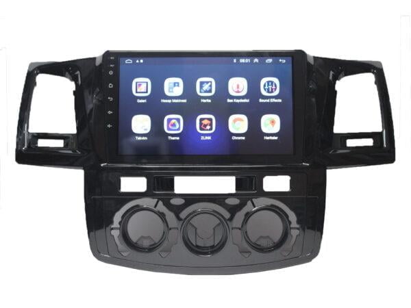Toyota Hilux Android 9 inch Multimedya Manuel Klima 2008-2015 - Görsel 5