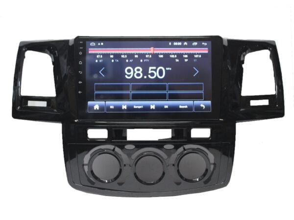 Toyota Hilux Android 9 inch Multimedya Manuel Klima 2005-2008 3lü Soket Tip - Görsel 2