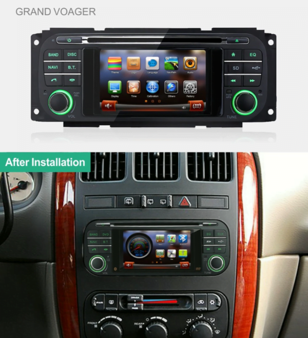Jeep Cherokee Android 9 inch Multimedya 1999-2005 - Görsel 6
