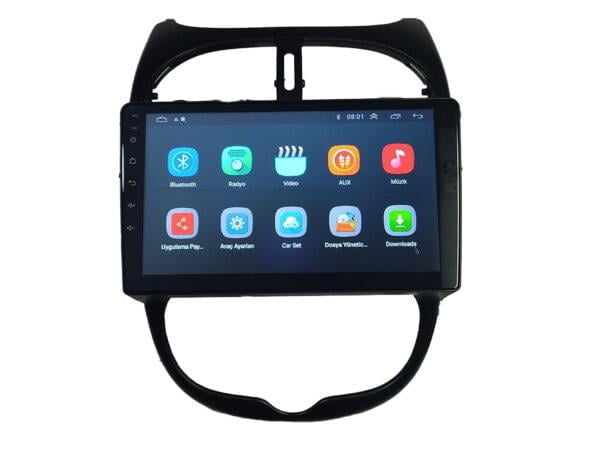 Peugeot 206 Android 9 inch Multimedya 1999-2011 - Görsel 5