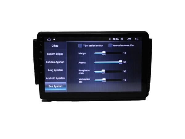 Peugeot 208 Android 9 inch Multimedya 2012-2020 - Görsel 3