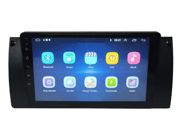 BMW E39 Android 9 inch Multimedya 1995-2003 - Görsel 2