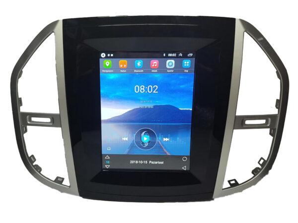 Mercedes Vito Android Tesla inch Multimedya 2012-2018 - Görsel 4