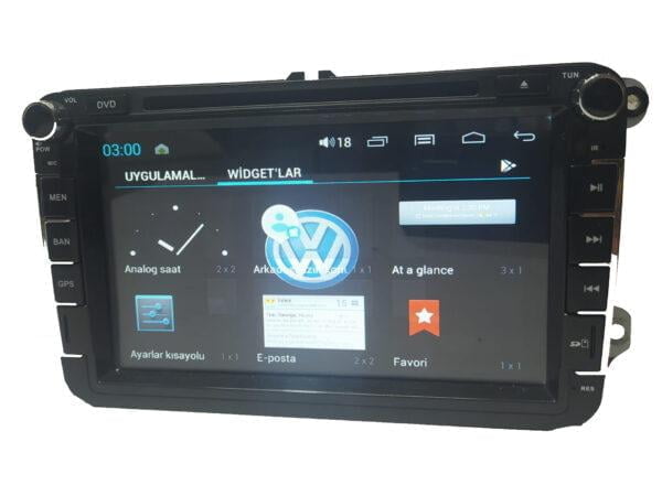 Volkswagen Universal Android 8 inch Multimedya Potanslı Cdli - Görsel 3