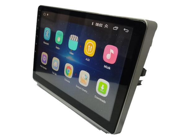 Skoda Fabia Android 10 inch Multimedya 2008-2014 Gri Çerçeve - Görsel 5