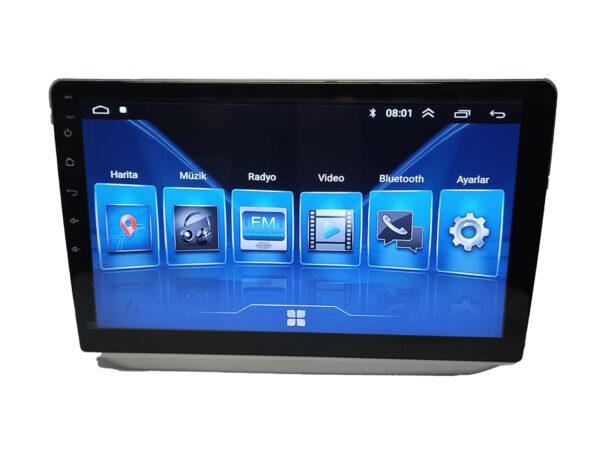 Skoda Fabia Android 10 inch Multimedya 2008-2014 Gri Çerçeve - Görsel 3