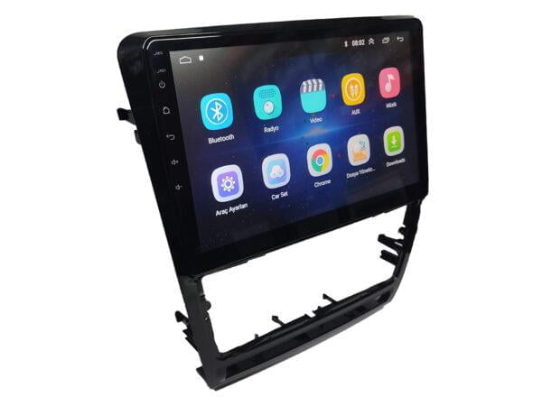 Skoda Octavia Android 10 inch Multimedya 2007-2012 Siyah Çerçeve - Görsel 3