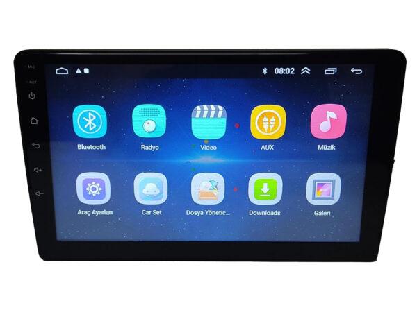 Opel Corsa D Android 9 inch Multimedya 2005-2009 Siyah Çerçeve - Görsel 3