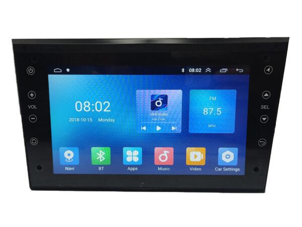 Opel Corsa D Android 7 inch Multimedya 2005-2009 Siyah Çerçeve OEM Full Touch - Görsel 2