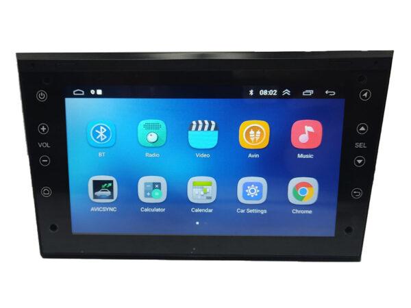 Opel Corsa D Android 7 inch Multimedya 2005-2009 Siyah Çerçeve OEM Full Touch - Görsel 3