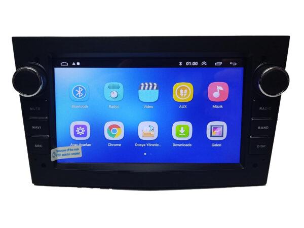 Opel Astra H Android 7 inch Multimedya 2005-2009 Siyah Çerçeve Tuşlu - Görsel 2
