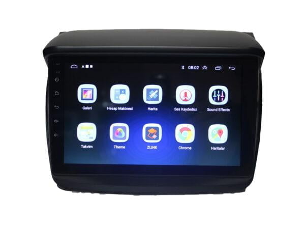 Mitsubishi L200 Android 9 inch Multimedya 2007-2015 - Görsel 3