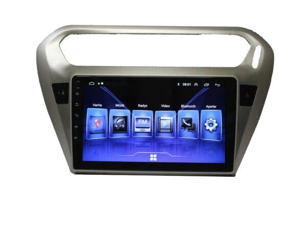 Peugeot 301 Android 9 inch Multimedya 2012-2022 Gri - Görsel 2