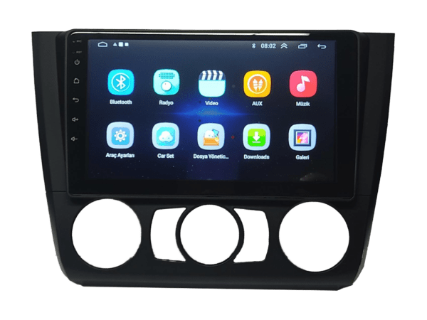 BMW 1 Class Android 9 inch Multimedya Manuel Klima 2004-2011 - Görsel 5