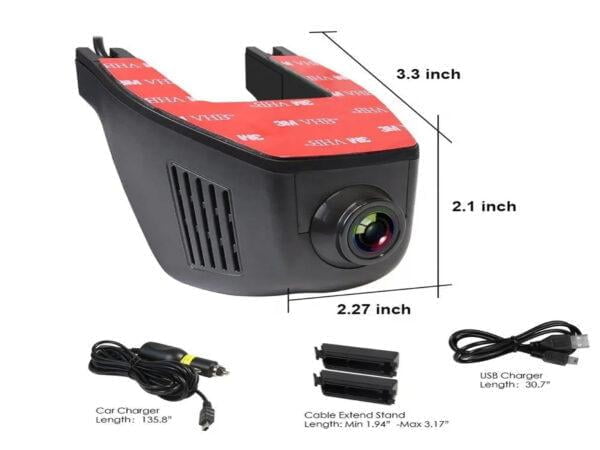 DVR Kaza Kayıt Kamerası Wi-Fi 4K