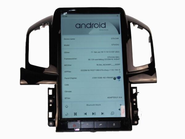Chevrolet Captiva 13.7 inch Tesla Android Multimedya 2012-2013 4+64 Gb - Görsel 8