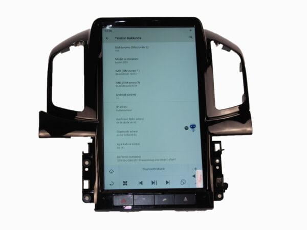 Chevrolet Captiva 13.7 inch Tesla Android Multimedya 2012-2013 4+64 Gb - Görsel 9