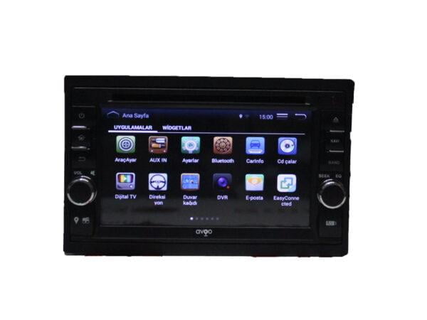 Universal Android 6.2 inch Multimedya DVD'li - Görsel 2
