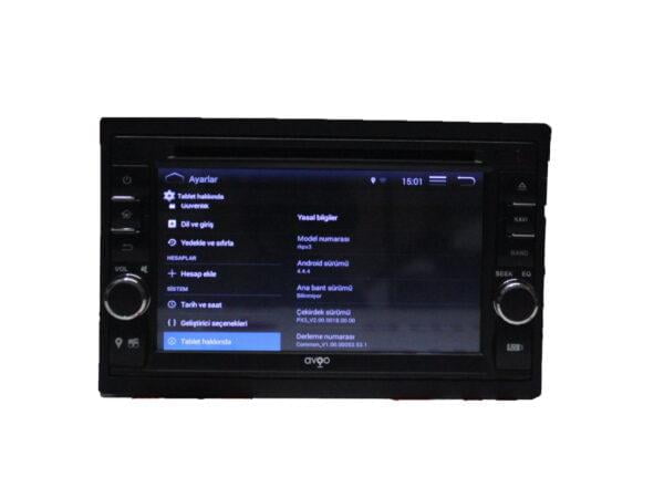 Universal Android 6.2 inch Multimedya DVD'li - Görsel 3