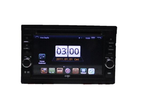 Universal Android 6.2 inch Multimedya DVD'li