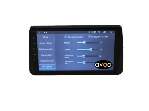 Fiat Egea Cross Android 9 inch Multimedya - Görsel 4