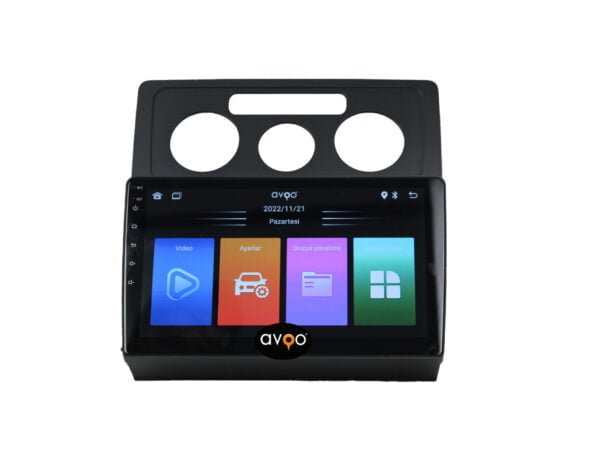 Volkswagen Caddy Android 10 inch Multimedya 2004-2010 Manual Klima - Görsel 2
