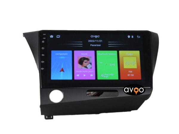 Honda CRZ Android 9 inch Multimedya 2011-2013