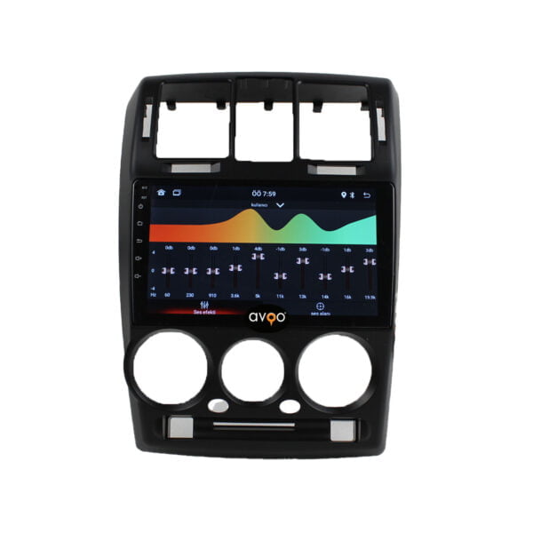 Hyundai GETZ Android 9 inch Multimedya 2003-2011 Siyah - Görsel 4