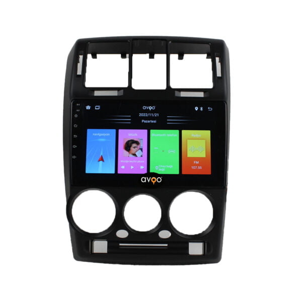 Hyundai GETZ Android 9 inch Multimedya 2003-2011 Siyah - Görsel 5