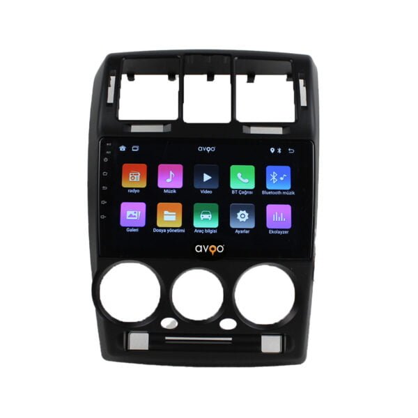 Hyundai GETZ Android 9 inch Multimedya 2003-2011 Siyah - Görsel 8