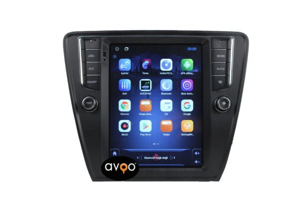 Skoda Octavia Android Tesla Multimedya 2013-2019 - Görsel 3