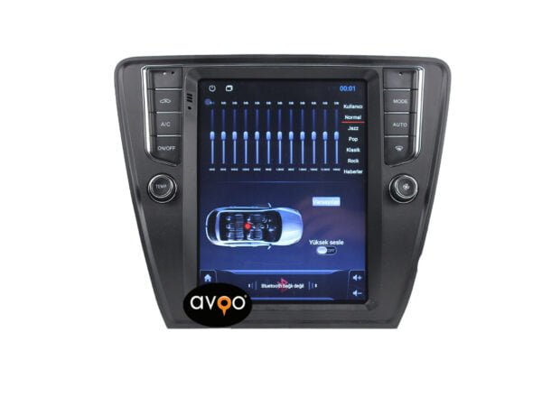 Skoda Octavia Android Tesla Multimedya 2013-2019 - Görsel 5