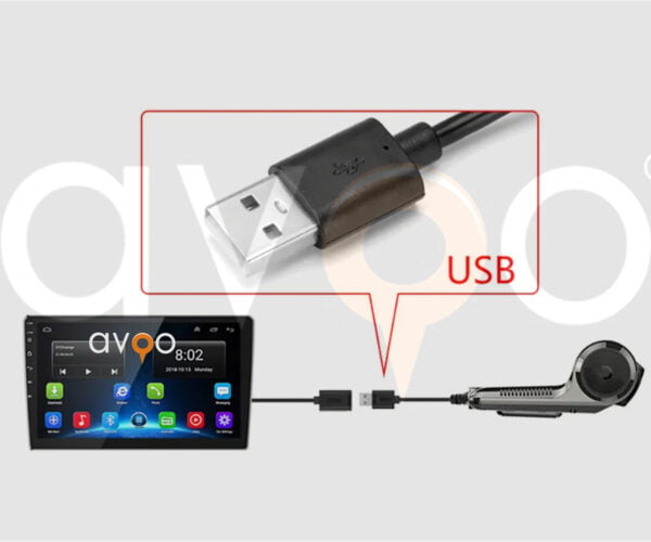 USB li Multimedya Uyumlu DVR Kaza Kayıt Kamerası - Görsel 3