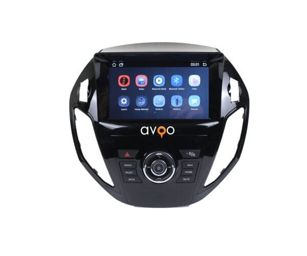Ford Courier Android 9" Multimedya CDli Araçlara Uyumlu - Görsel 4