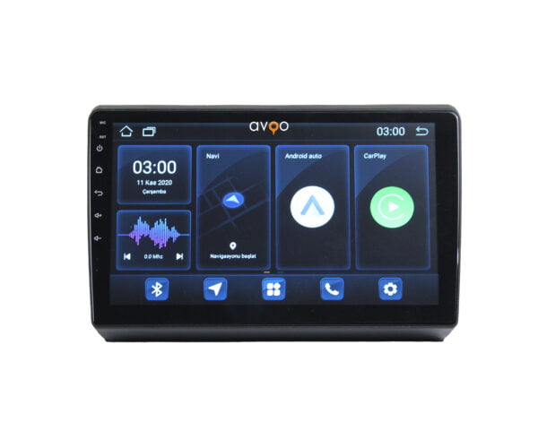 VW Caddy Android 10 inch Multimedya 2004-2010 2 Parçalı Model