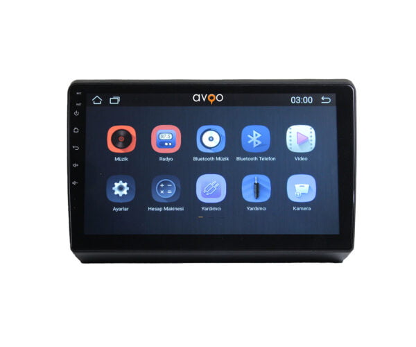 VW Caddy Android 10 inch Multimedya 2004-2010 2 Parçalı Model - Görsel 3