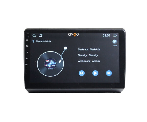 VW Caddy Android 10 inch Multimedya 2004-2010 2 Parçalı Model - Görsel 5