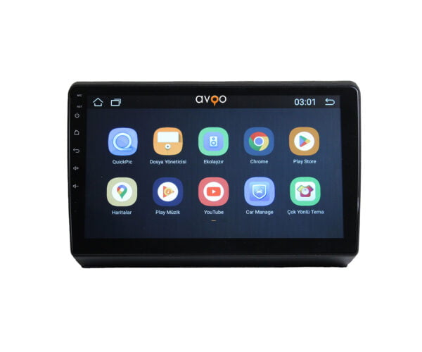 VW Caddy Android 10 inch Multimedya 2004-2010 2 Parçalı Model - Görsel 6