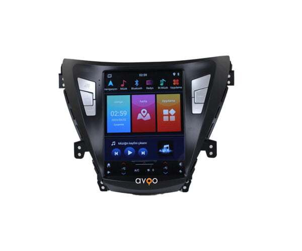 Hyundai Elantra 9.7 inch Tesla Multimedya 2011-2012